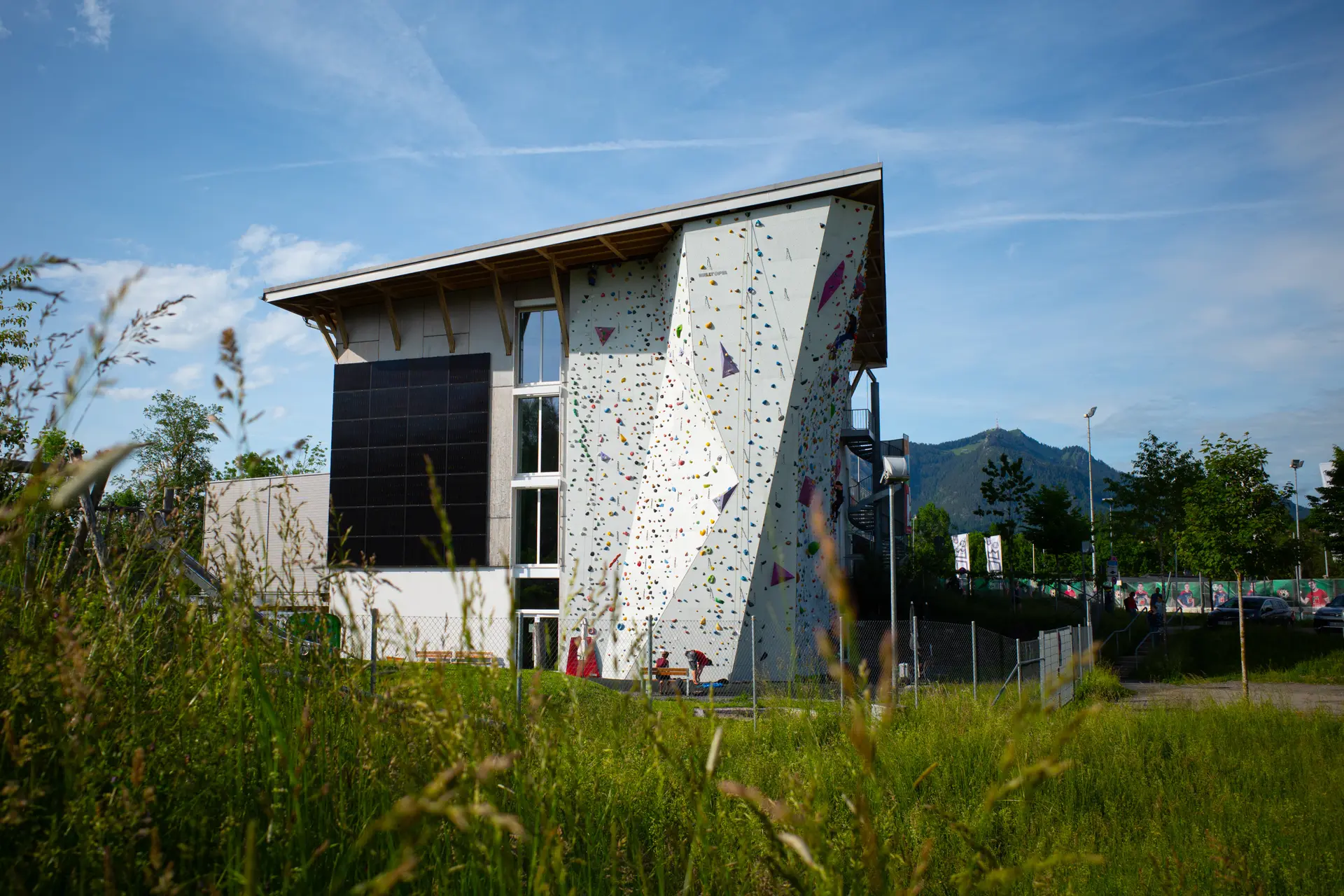 Kletterhalle Außenansicht | © DAV Allgäu-Immenstadt