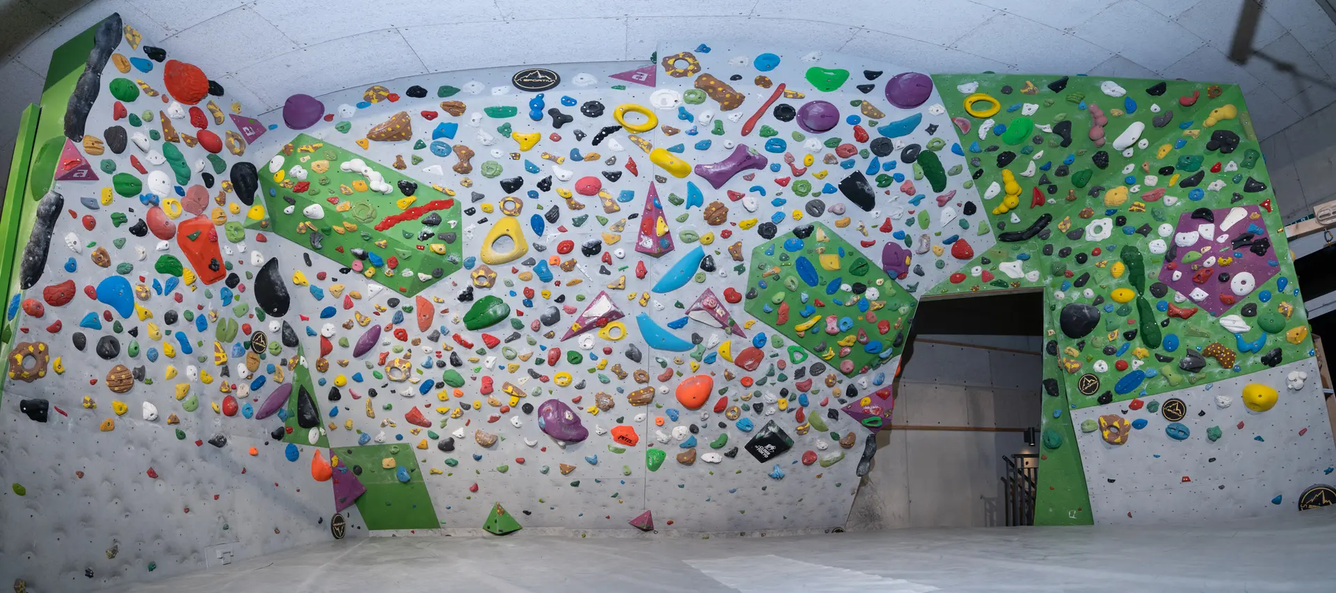 Spraywall im Obergeschoss | © DAV Allgäu-Immenstadt