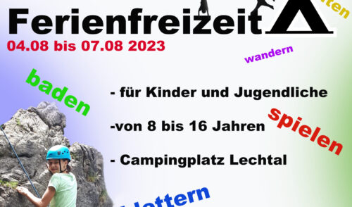 Artikelbild zu Artikel Sommerausfahrt für Kinder & Jugendliche vom 04.-07.08.2023