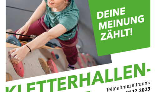 Artikelbild zu Artikel Kletterhallen-Umfrage – deine Meinung zählt!