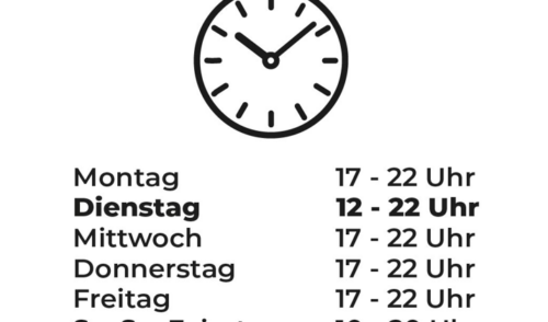 Artikelbild zu Artikel Neue Öffnungszeiten am Dienstag